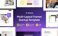 Avanta theme preview