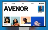 Avenor theme preview