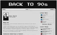 Back-to-90s theme preview