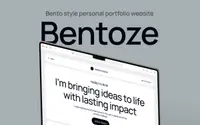 Bentoze theme preview