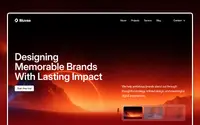 Bluva theme preview