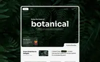 Botanical theme preview