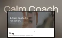 CalmCoach theme preview