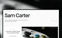 Carter theme preview