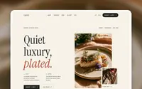 Catered theme preview