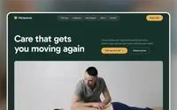 Chiropractor theme preview
