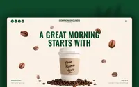 Common Grounds theme preview