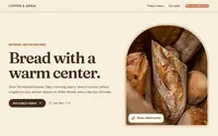 Copper & Grain theme preview