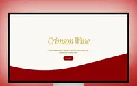 Crimson Wine theme preview