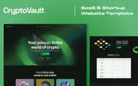 CryptoVault theme preview