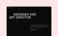 Darkfolio theme preview
