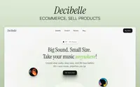 Decibelle theme preview