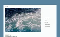 Editorial Site theme preview