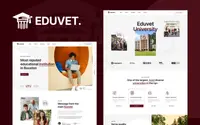 Eduvet theme preview