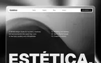 Estética theme preview