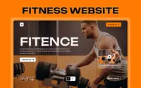 Fitence theme preview