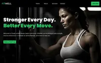 FITWELL theme preview