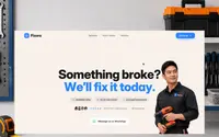 Fixora Service theme preview