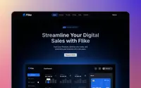 Flike theme preview