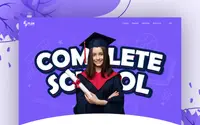 Flux Academy theme preview