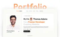 Folioxa theme preview