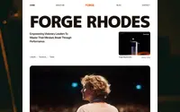 FORGE RHODES theme preview