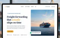 Freightly theme preview
