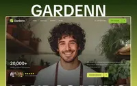Gardenn theme preview