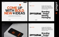 GINGER theme preview