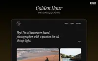 Golden Hour theme preview