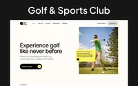 Golf Club theme preview