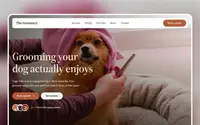Groomery theme preview