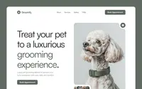 Groomify theme preview