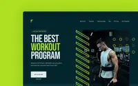 Gymone theme preview