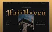 HajjHaven theme preview