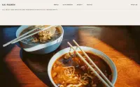 Halal Ramen Page theme preview