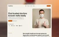 Healthline theme preview