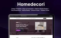Homedecori Home theme preview