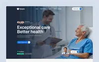 Hospic theme preview