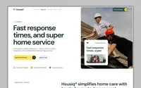 Housiq - Roofing theme preview