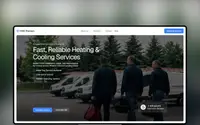 HVAC Premium theme preview