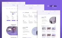 Infonix theme preview