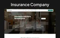 Insurance theme preview