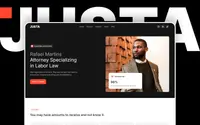 Justa theme preview