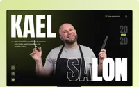 KAEL SALON theme preview
