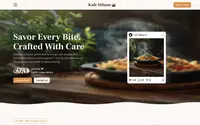 Kafe Milano theme preview