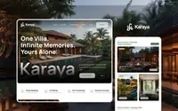 Karaya-Villa Stay theme preview