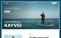 Kayak Rental theme preview