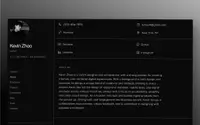 KEVIN ZHAO theme preview