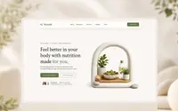 KF. Nourish theme preview